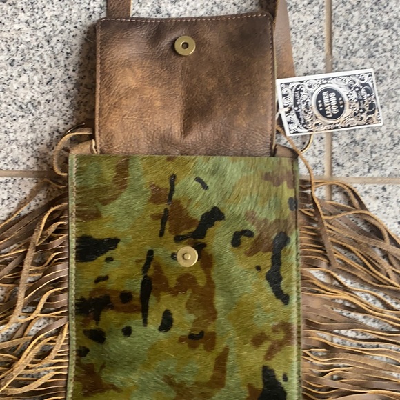 Leather Crossbody Bag - Picture 4 of 12